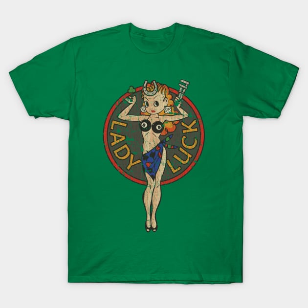 Traditional Lady Luck 1947 T-Shirt by JCD666